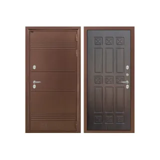 Входная дверь с терморазрывом Лабиринт Термо Лайт 16 - Алмон 28