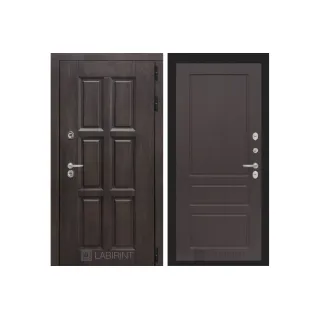 Входная дверь с терморазрывом Лондон 03 - Орех премиум