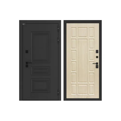 Входная дверь Аляска Лайт 12 - Беленый дуб